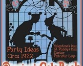 sale 1920s PDF PARTY Book Dennisons GALA book Valentine, St Patty, Easter, May Day, Patriotic Celebrations e-booklet pdf