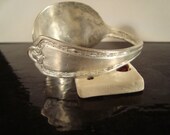 Antique Spoon Bracelet - Hammered and Shaped to Size