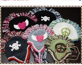 ON SALE Mohawk Hat Crochet Pattern - MADDOX - 302