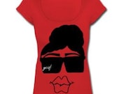 Naturally Fabulous Scoop Neck T-Shirt-Womens