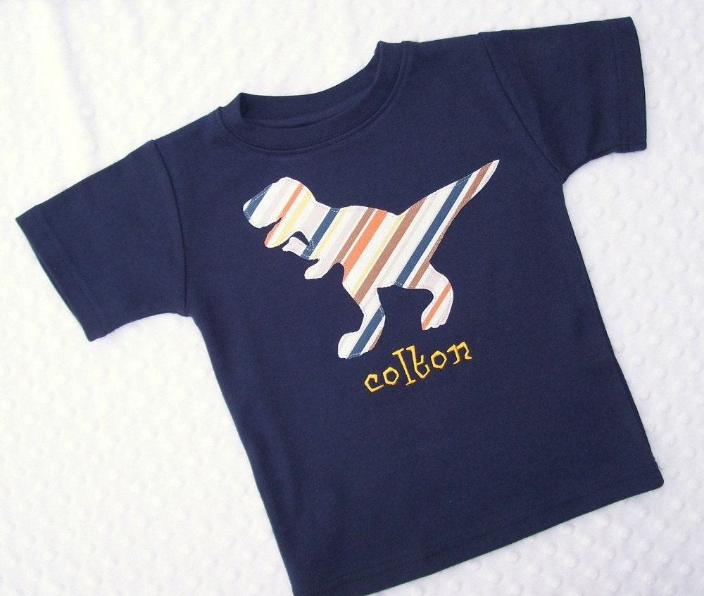 TREX  Dino Shirt..Applique..Personalized
