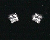 Mens Simulated Diamond Stud Earrings