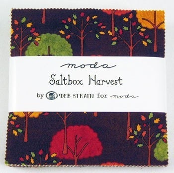 Saltbox Harvest charm pack - 42 5" squares - Deb Strain - Moda - Fall/Autumn