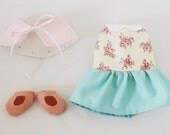 Doll Dress Sewing Pattern Toy Clothing PDF - Retro Girl Clothes Set