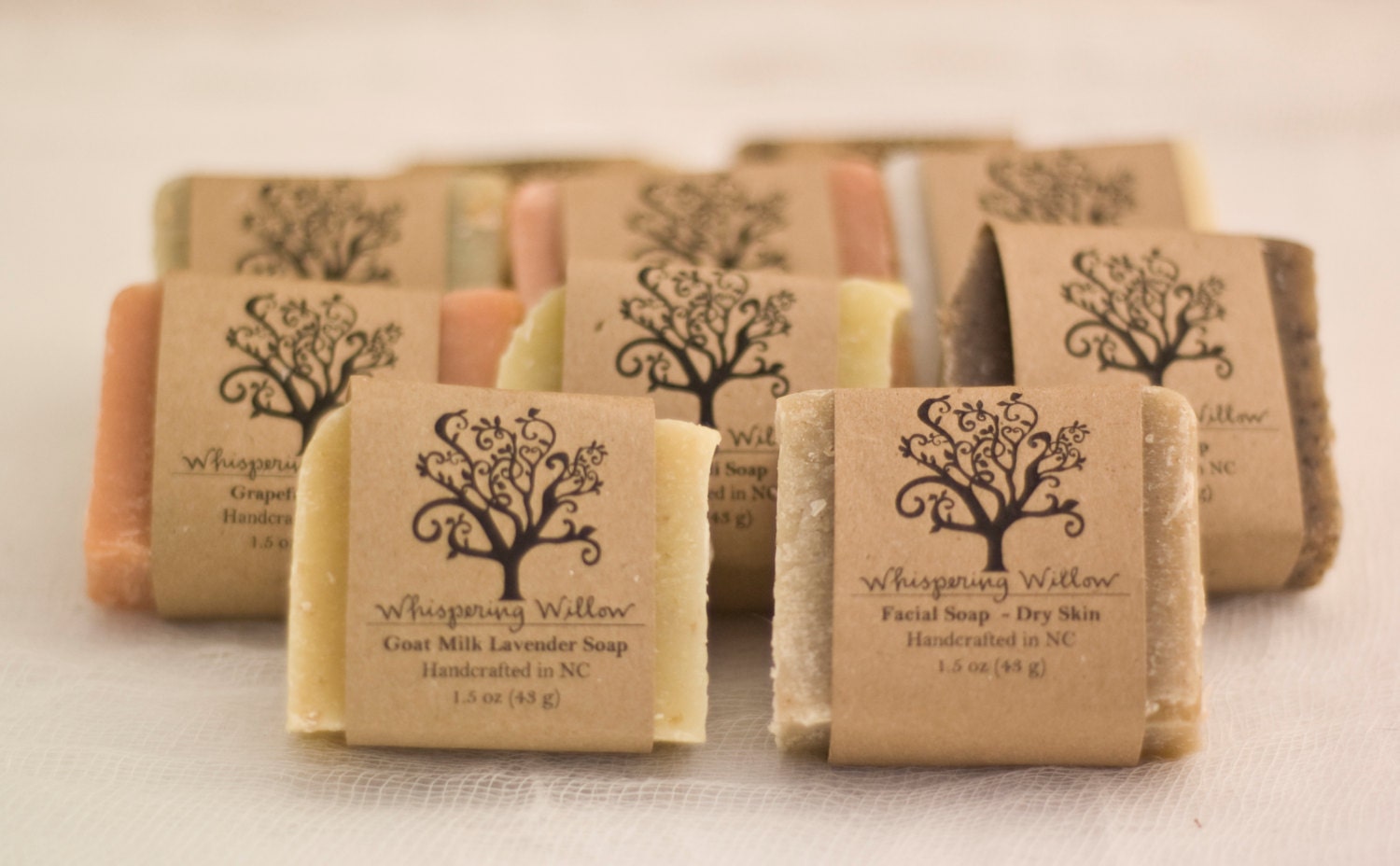 Soap Samples - 10 Pack All Natural Handcrafted Soap