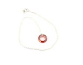 Swarovski Eternity necklace Circle Pendant Necklace Infinity