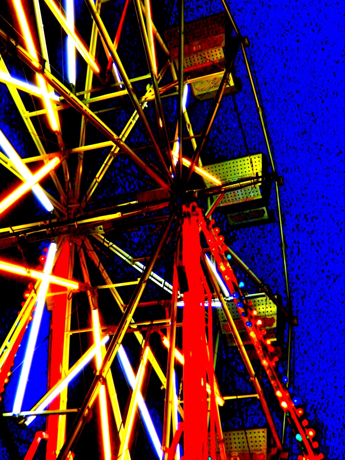 Ferris Wheel - High Quality C Print Perfect for Framing