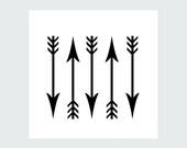 Arrows 8x8 inches Graphic Print , Native , Boho