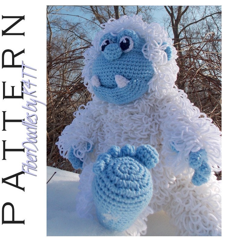 CROCHET PATTERN - Yasuo the Yeti