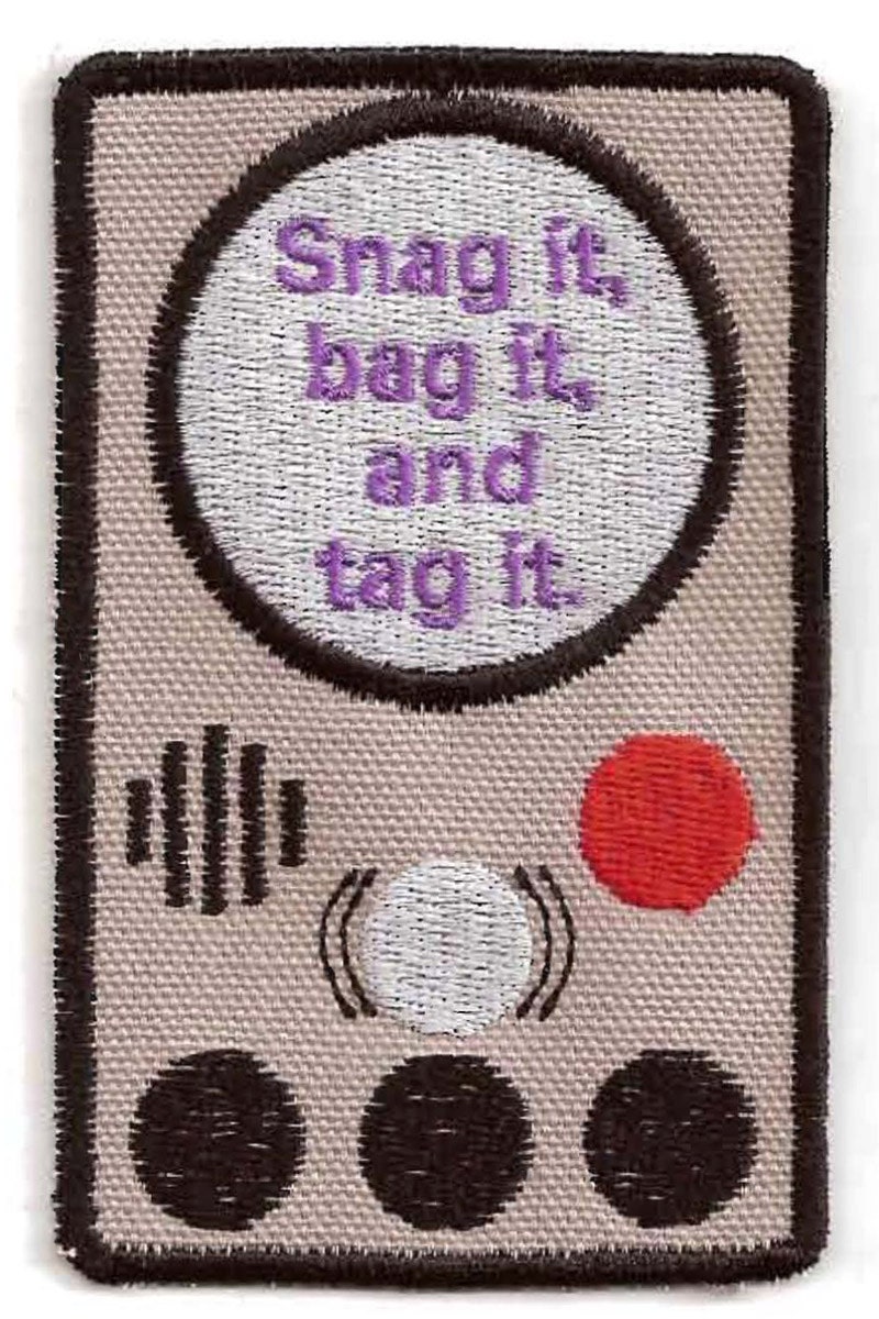 Warehouse 13, Snag it, Bag it, and Tag it Patch