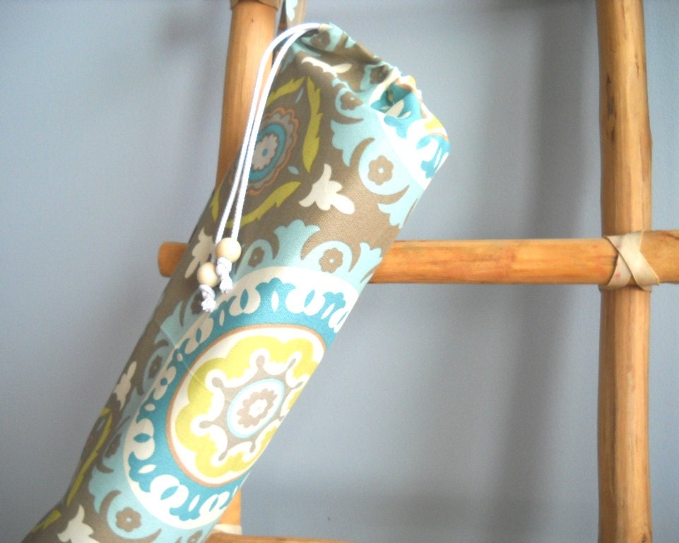 Yoga Mat Bag - Canvas, Medallion Design