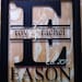 Split Letter Monogram Frame