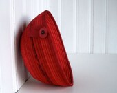 Red Coiled Basket Bowl Small- Menses Rite of Passage Gift - Menarche Red Container - On The Rag Gift Basket - First Blood Ritual