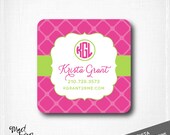 KRISTA - personalized Mommy / Business Cards / custom monogrammed / gift tags / set of 50