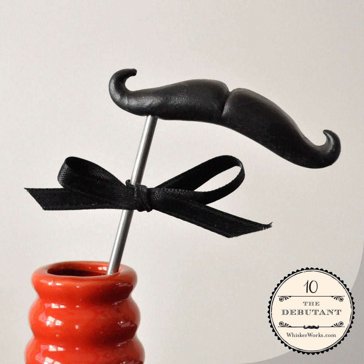Mustache on a STEEL ROD - No. 10 - The Debutant Il_170x135