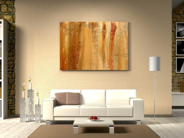 LARGE 24 x 33 CANVAS ART - Abstract Art