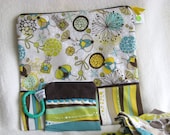 Baby Shower Gift Set, Wet Bag Set, Diaper Bag Set  - 12" x 12" Wet Bag & 5" Pacifier Pouch - Zippered, Reusable, Washable, Eco-Friendly