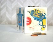 Gigabyte Wood Bank - piggy bank - Kids Bank