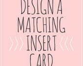 CUSTOM INSERT - add to any of my invites
