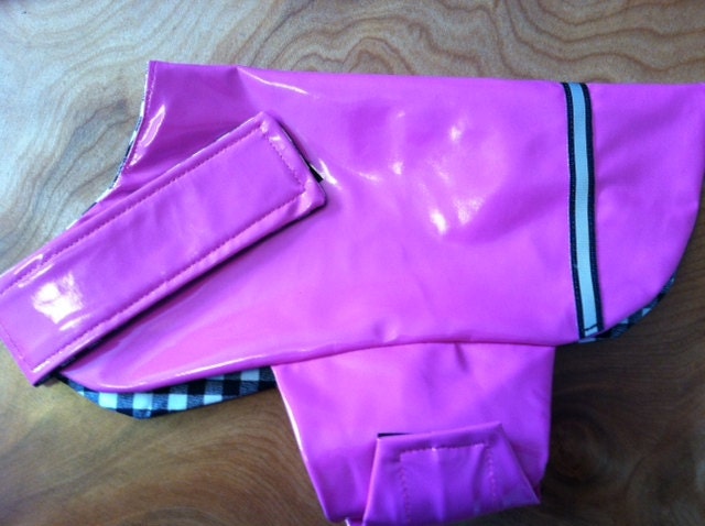 Basic Dog Rain Jacket with Cotton or Fleece Lining