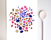 Berries & Nuts - Anek Food Print - 8.3" x 11.7" - high quality fine art print