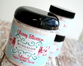 Cherry Blossom Whipped Sugar Scrub Soap Paraben & SLS Free 8oz - New