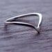 Wishbone ring / Chevron ring