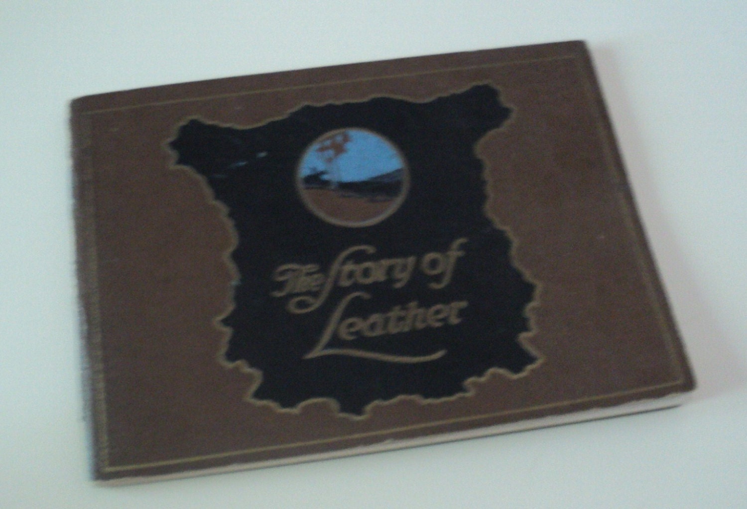 The Story of Leather A Trip Through a Modern Leather Plant Book 1949