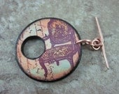 Fancy Chair Toggle 1.5 inch Ephemera French Toggle