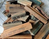 vintage wood stamps