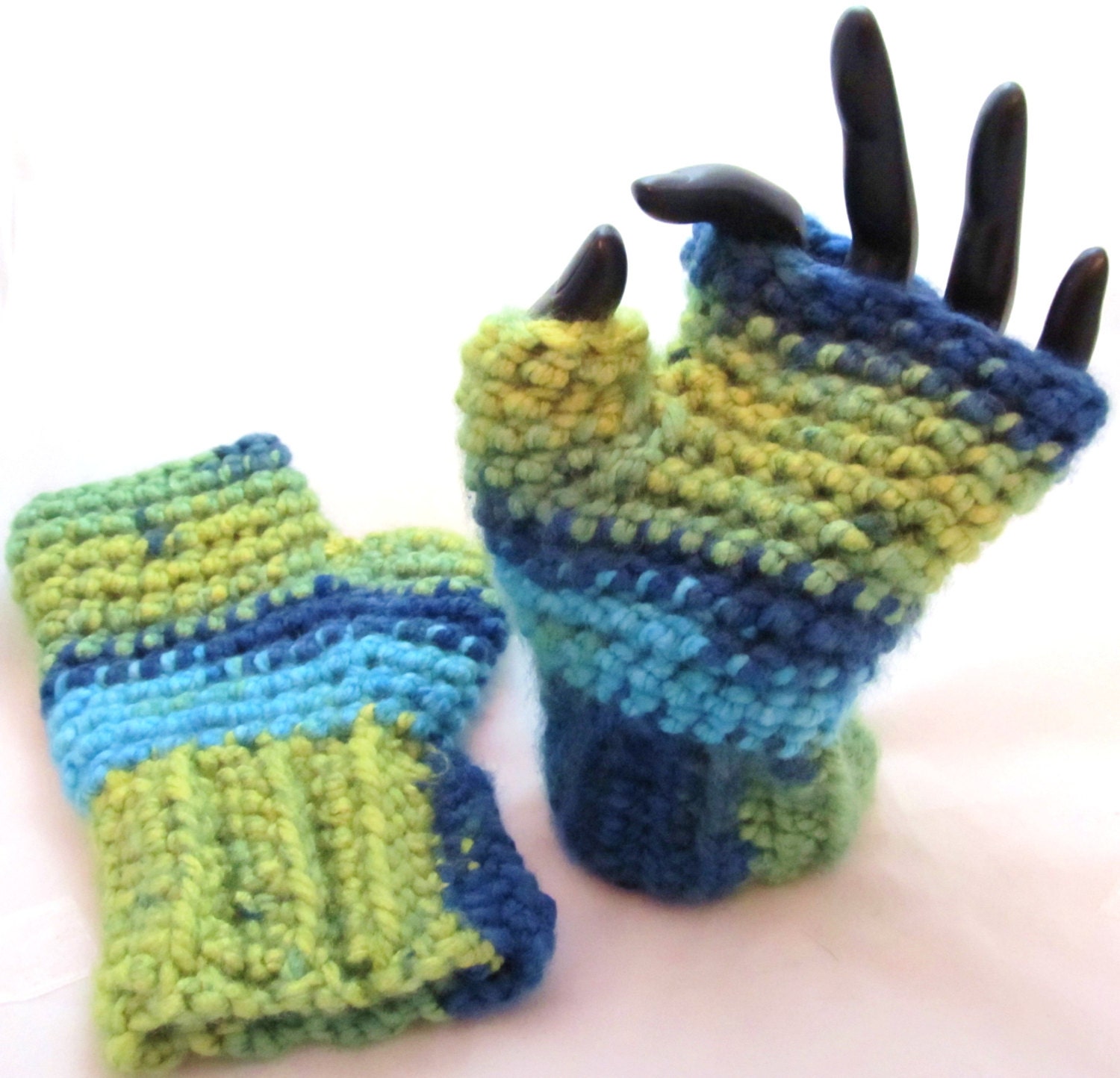 Custom fingerless gloves