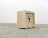 Maple Alarm Clock - Solid wood clock