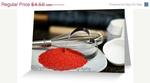 I Love You Heart Greeting Card Love Note Card Red Cookie Cutter Sugar