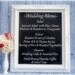 WHITE FRAMED CHALKBOARD 31"x27" Kitchen Chalk board Baroque LaRGE Wedding Chalkboard Magnetic White Framed Chalk board