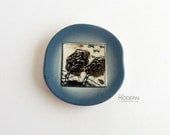 Arabia Finland Helja Liukko-Sundstrom Autumn Small Hanging Plate