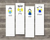 Spirit Lifters Bookmark Notes . Digital Collection . Mayi Carles