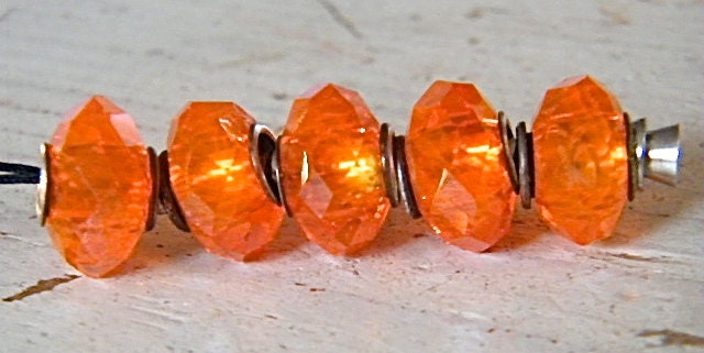 Faceted glass beads Troll European Style