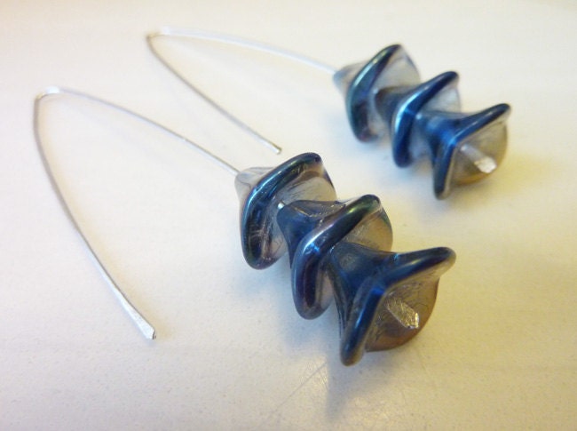 Blue Bell Earrings