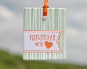 Letterpress Gift Tags - Handmade set of 6