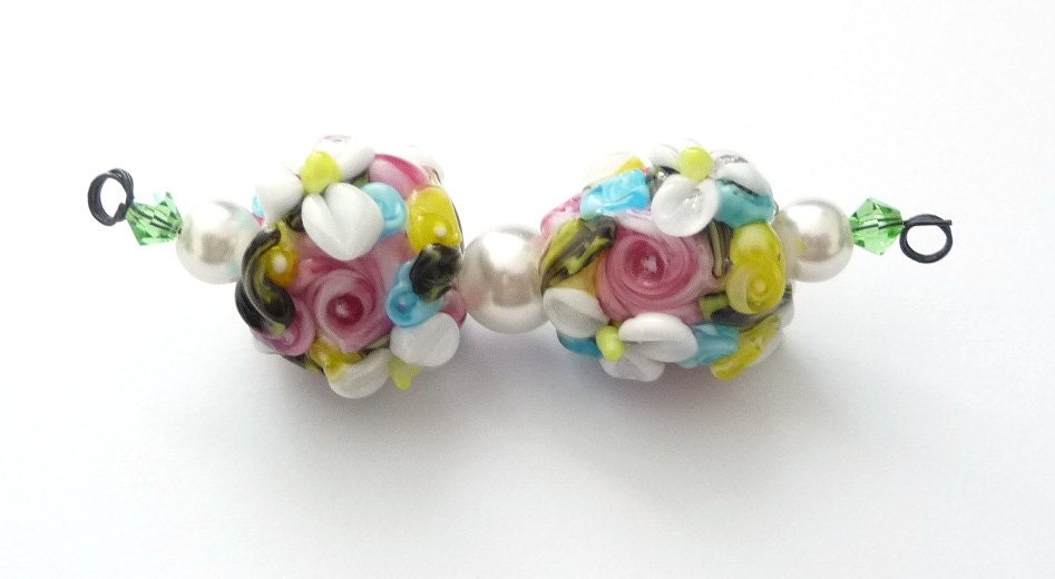 Spring bouquet Chintz beadset / SRA