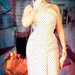 RESERVED-Marilyn Monroe Dress-Polka Dot Wiggle Pinup-Seven Year Itch Hallway Dress-Custom Made to Size