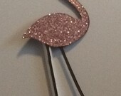 Pink Flamingo Cupcake Toppers