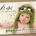 Baby Girl, Baby Boy Birth Announcement: PRINTABLE (PS I'm New Here photo announcement)