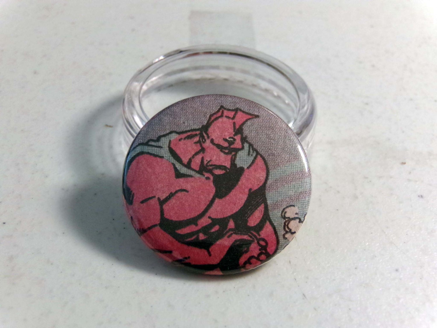Comic Book 1.5" Button// Despero