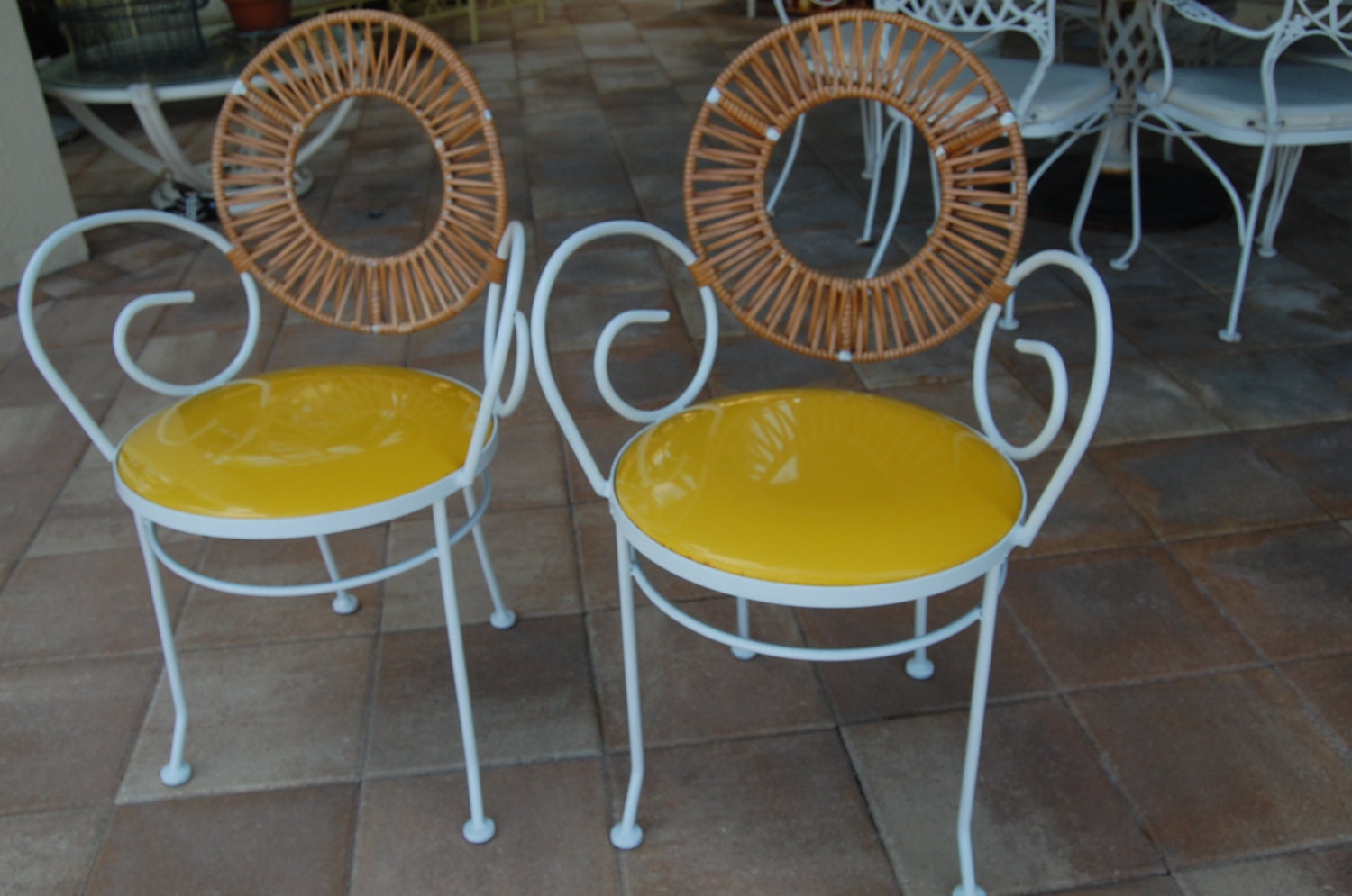 Pair of Mid Century Modern Shaver Howard Chairs - Eames Era - Mad Men at Retro Daisy Girl