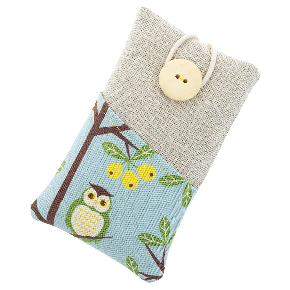 Fabric iPhone 5 case / iPhone 4 case / iPod sleeve / cell phone protector