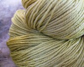 Bounce - Olive - Handdyed sock weight yarn organic merino