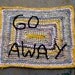 Go Away Unwelcoming Mat