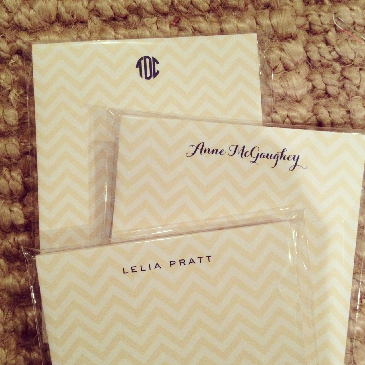 chevron notepad - 50 sheets