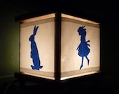 Alice in Wonderland Nightlight in Blue